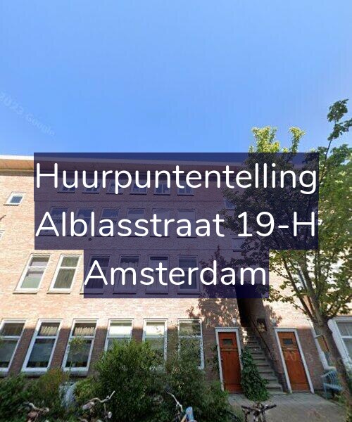 Foto gevel Huurpuntentelling voor Alblasstraat 19-H, Amsterdam