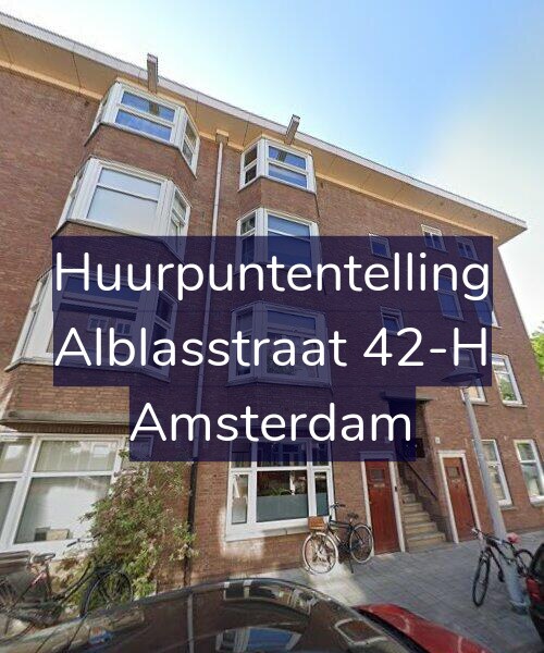 Foto gevel Huurpuntentelling voor Alblasstraat 42-H, Amsterdam