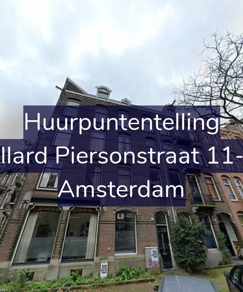 Foto gevel Huurpuntentelling voor Allard Piersonstraat 11-1, Amsterdam