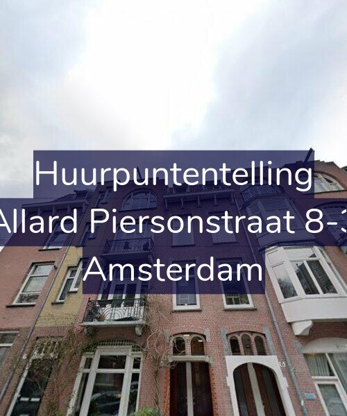 Foto gevel Huurpuntentelling voor Allard Piersonstraat 8-3, Amsterdam