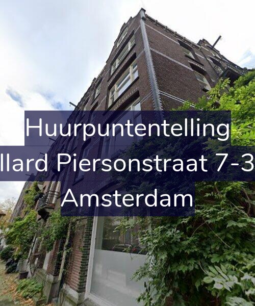 Foto gevel Huurpuntentelling voor Allard Piersonstraat 7-3A, Amsterdam