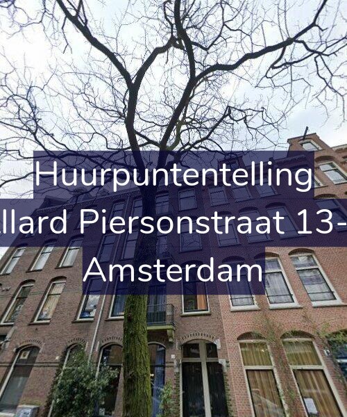 Foto gevel Huurpuntentelling voor Allard Piersonstraat 13-3, Amsterdam