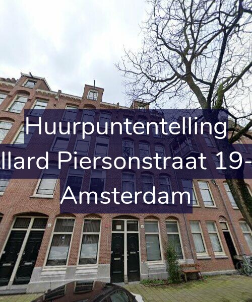 Foto gevel Huurpuntentelling voor Allard Piersonstraat 19-2, Amsterdam