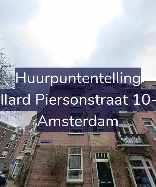 Foto gevel Huurpuntentelling voor Allard Piersonstraat 10-2, Amsterdam