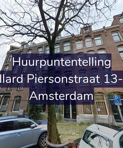 Foto gevel Huurpuntentelling voor Allard Piersonstraat 13-H, Amsterdam