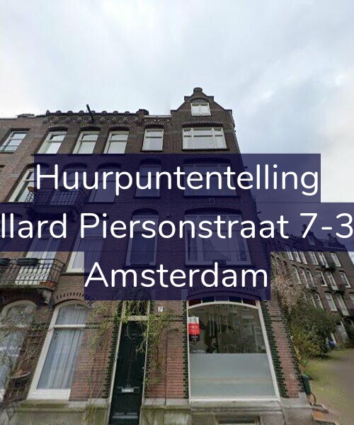 Foto gevel Huurpuntentelling voor Allard Piersonstraat 7-3B, Amsterdam