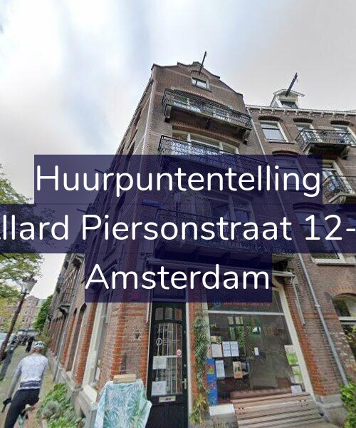 Foto gevel Huurpuntentelling voor Allard Piersonstraat 12-1, Amsterdam