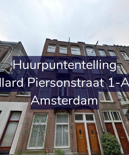 Foto gevel Huurpuntentelling voor Allard Piersonstraat 1-AH, Amsterdam