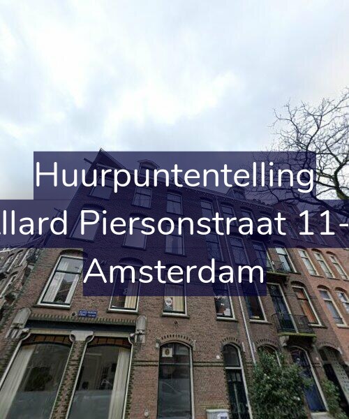 Foto gevel Huurpuntentelling voor Allard Piersonstraat 11-3, Amsterdam