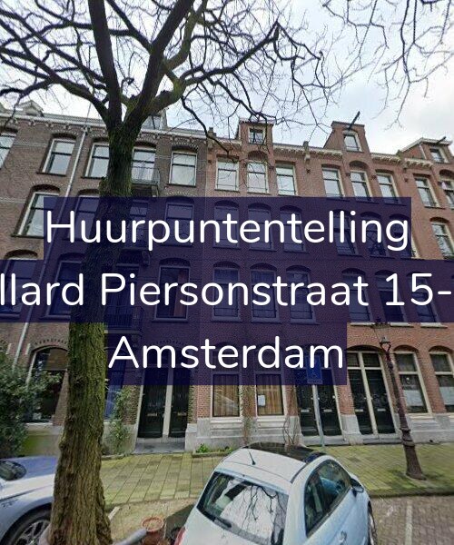 Foto gevel Huurpuntentelling voor Allard Piersonstraat 15-H, Amsterdam