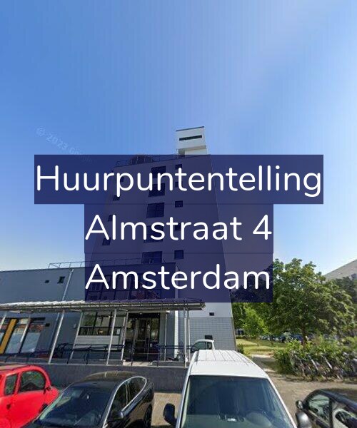 Foto gevel Huurpuntentelling voor Almstraat 4, Amsterdam