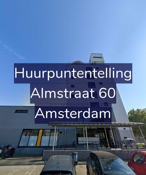 Foto gevel Huurpuntentelling voor Almstraat 60, Amsterdam
