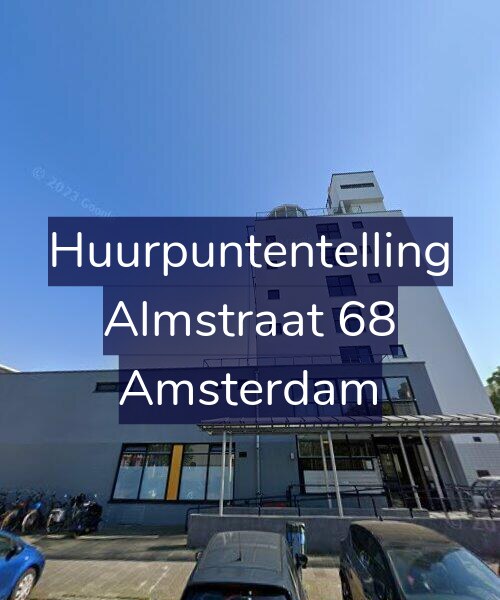 Foto gevel Huurpuntentelling voor Almstraat 68, Amsterdam