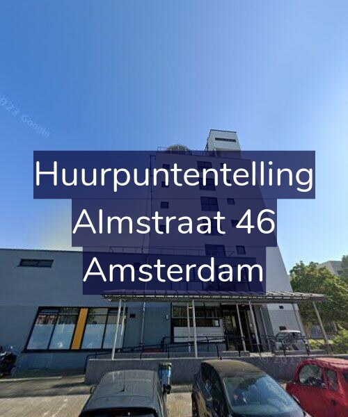 Foto gevel Huurpuntentelling voor Almstraat 46, Amsterdam