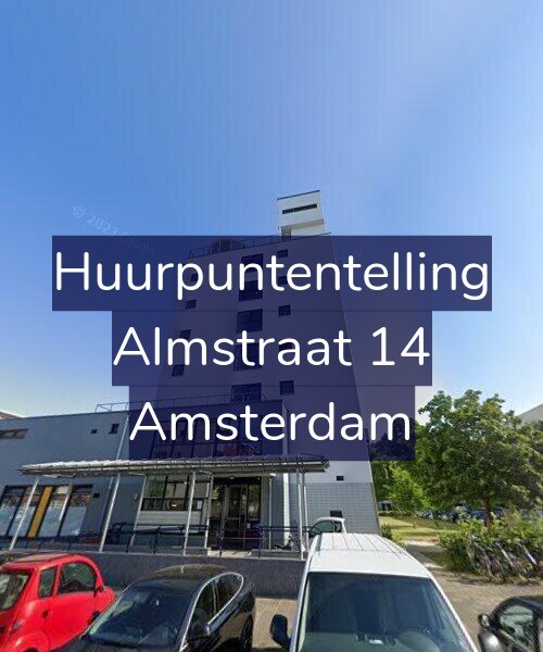 Foto gevel Huurpuntentelling voor Almstraat 14, Amsterdam