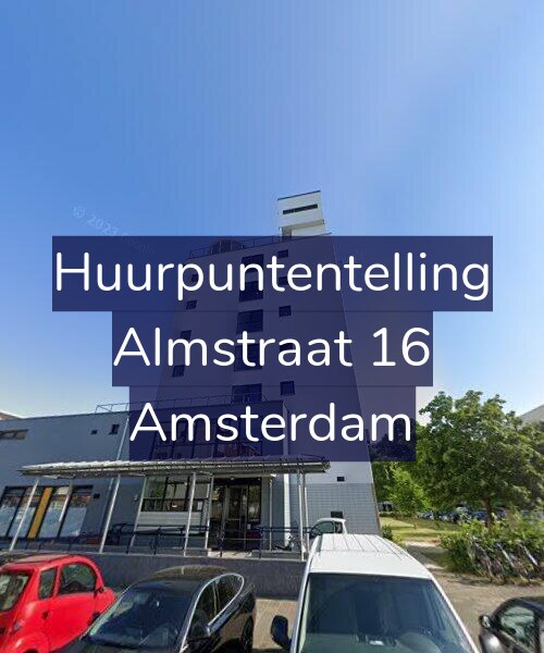 Foto gevel Huurpuntentelling voor Almstraat 16, Amsterdam