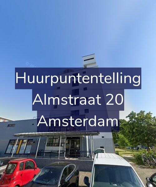 Foto gevel Huurpuntentelling voor Almstraat 20, Amsterdam