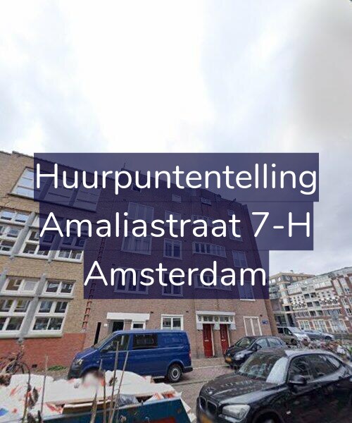 Foto gevel Huurpuntentelling voor Amaliastraat 7-H, Amsterdam