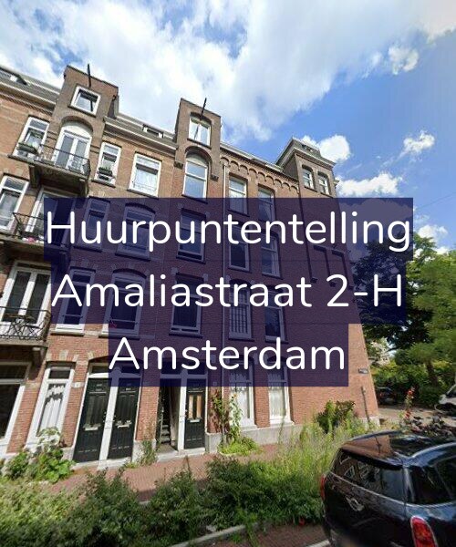 Foto gevel Huurpuntentelling voor Amaliastraat 2-H, Amsterdam
