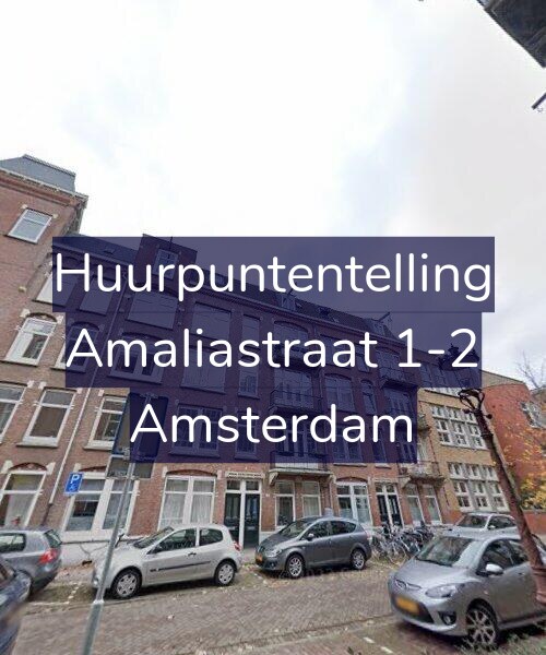 Foto gevel Huurpuntentelling voor Amaliastraat 1-2, Amsterdam