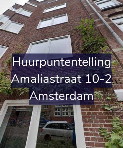 Foto gevel Huurpuntentelling voor Amaliastraat 10-2, Amsterdam