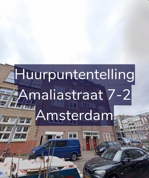 Foto gevel Huurpuntentelling voor Amaliastraat 7-2, Amsterdam