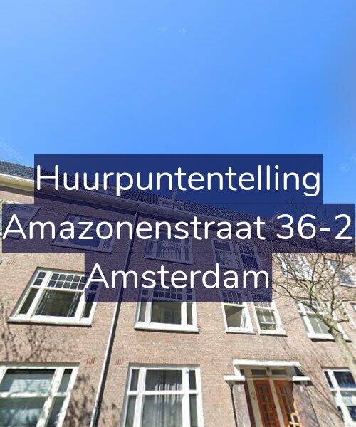 Foto gevel Huurpuntentelling voor Amazonenstraat 36-2, Amsterdam