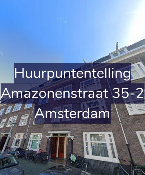 Foto gevel Huurpuntentelling voor Amazonenstraat 35-2, Amsterdam