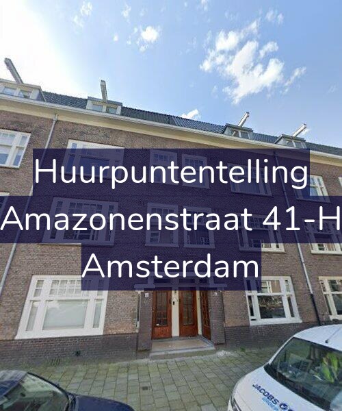 Foto gevel Huurpuntentelling voor Amazonenstraat 41-H, Amsterdam