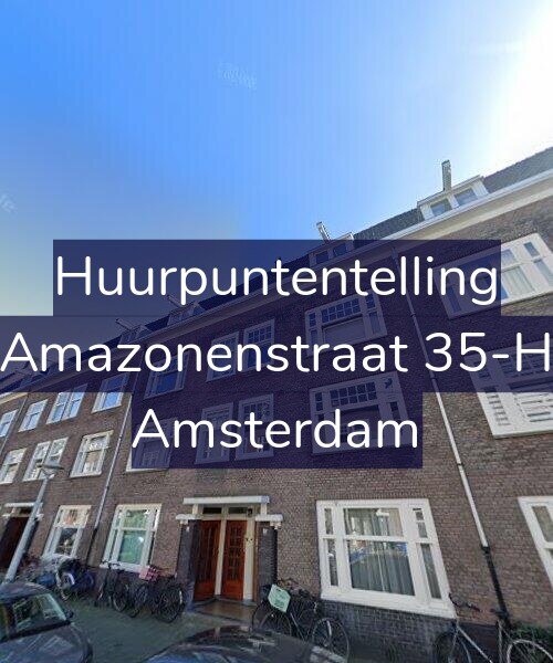 Foto gevel Huurpuntentelling voor Amazonenstraat 35-H, Amsterdam