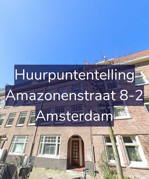 Foto gevel Huurpuntentelling voor Amazonenstraat 8-2, Amsterdam