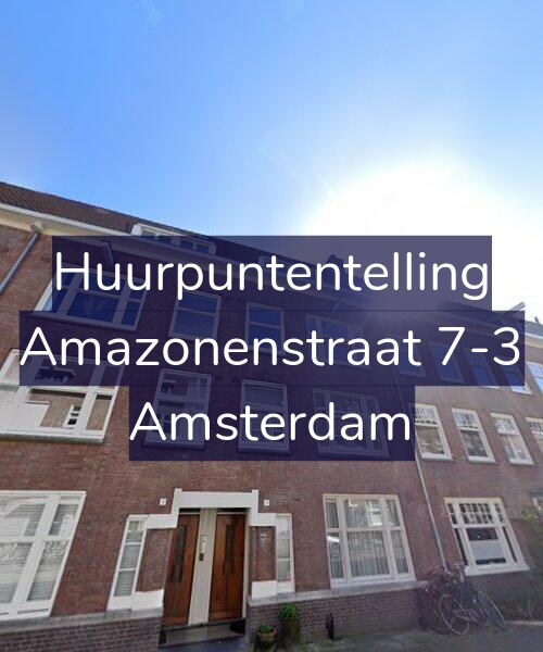 Foto gevel Huurpuntentelling voor Amazonenstraat 7-3, Amsterdam