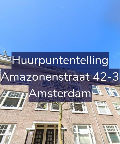 Foto gevel Huurpuntentelling voor Amazonenstraat 42-3, Amsterdam