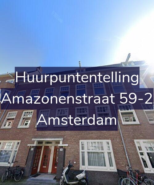 Foto gevel Huurpuntentelling voor Amazonenstraat 59-2, Amsterdam