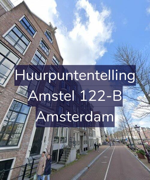 Foto gevel Huurpuntentelling voor Amstel 122-B, Amsterdam