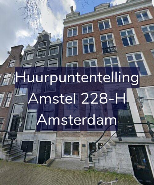 Foto gevel Huurpuntentelling voor Amstel 228-H, Amsterdam