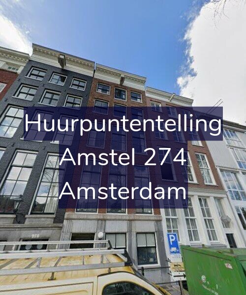 Foto gevel Huurpuntentelling voor Amstel 274, Amsterdam