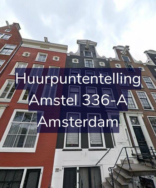 Foto gevel Huurpuntentelling voor Amstel 336-A, Amsterdam