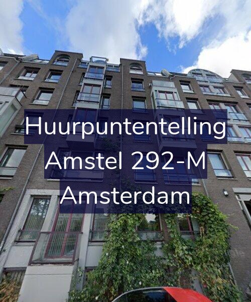 Foto gevel Huurpuntentelling voor Amstel 292-M, Amsterdam