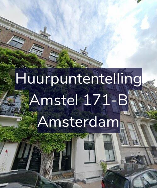 Foto gevel Huurpuntentelling voor Amstel 171-B, Amsterdam