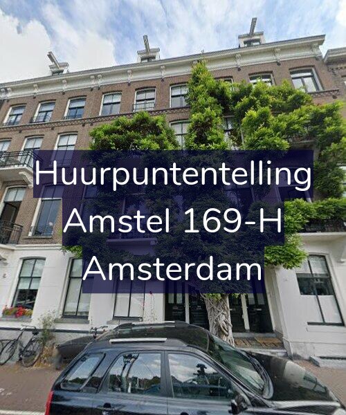 Foto gevel Huurpuntentelling voor Amstel 169-H, Amsterdam