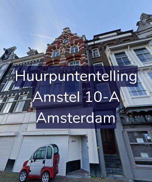 Foto gevel Huurpuntentelling voor Amstel 10-A, Amsterdam