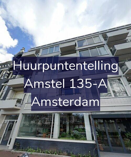 Foto gevel Huurpuntentelling voor Amstel 135-A, Amsterdam