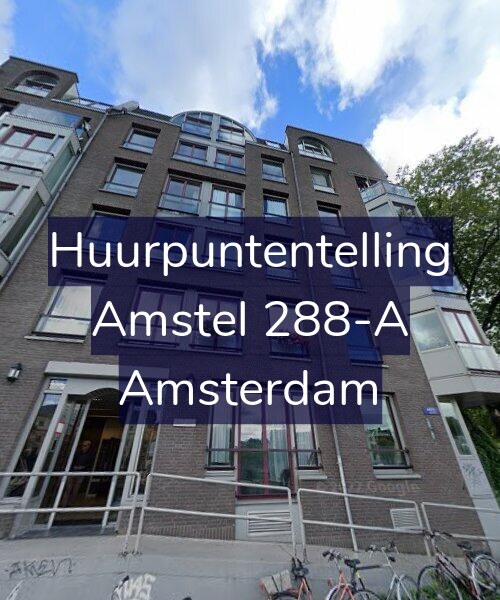Foto gevel Huurpuntentelling voor Amstel 288-A, Amsterdam