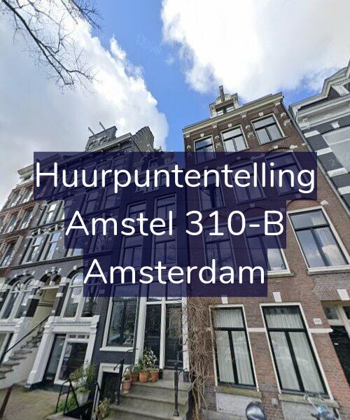 Foto gevel Huurpuntentelling voor Amstel 310-B, Amsterdam