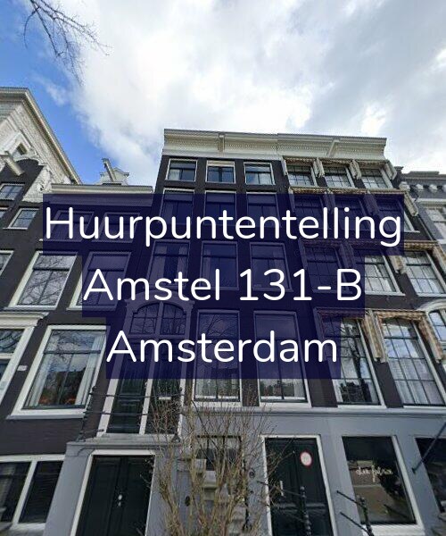 Foto gevel Huurpuntentelling voor Amstel 131-B, Amsterdam