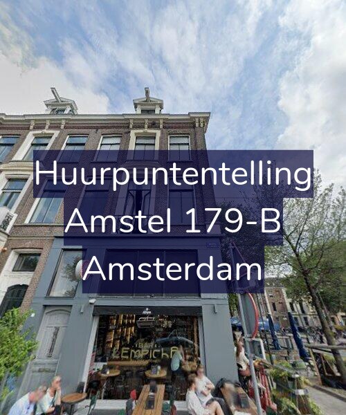 Foto gevel Huurpuntentelling voor Amstel 179-B, Amsterdam