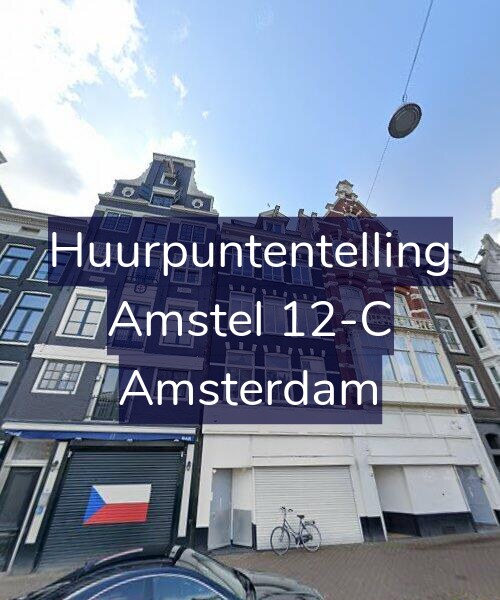 Foto gevel Huurpuntentelling voor Amstel 12-C, Amsterdam