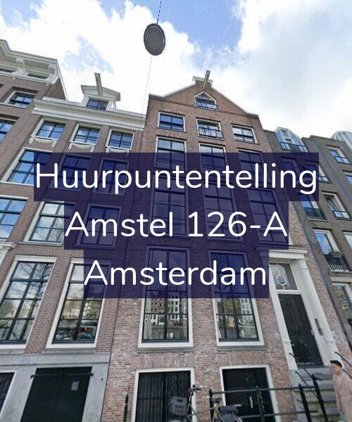 Foto gevel Huurpuntentelling voor Amstel 126-A, Amsterdam