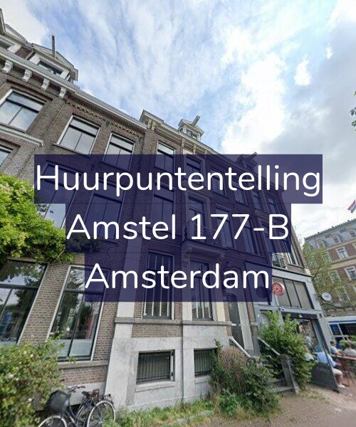 Foto gevel Huurpuntentelling voor Amstel 177-B, Amsterdam